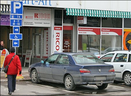 парковки в Финляндии парковки в Финляндии